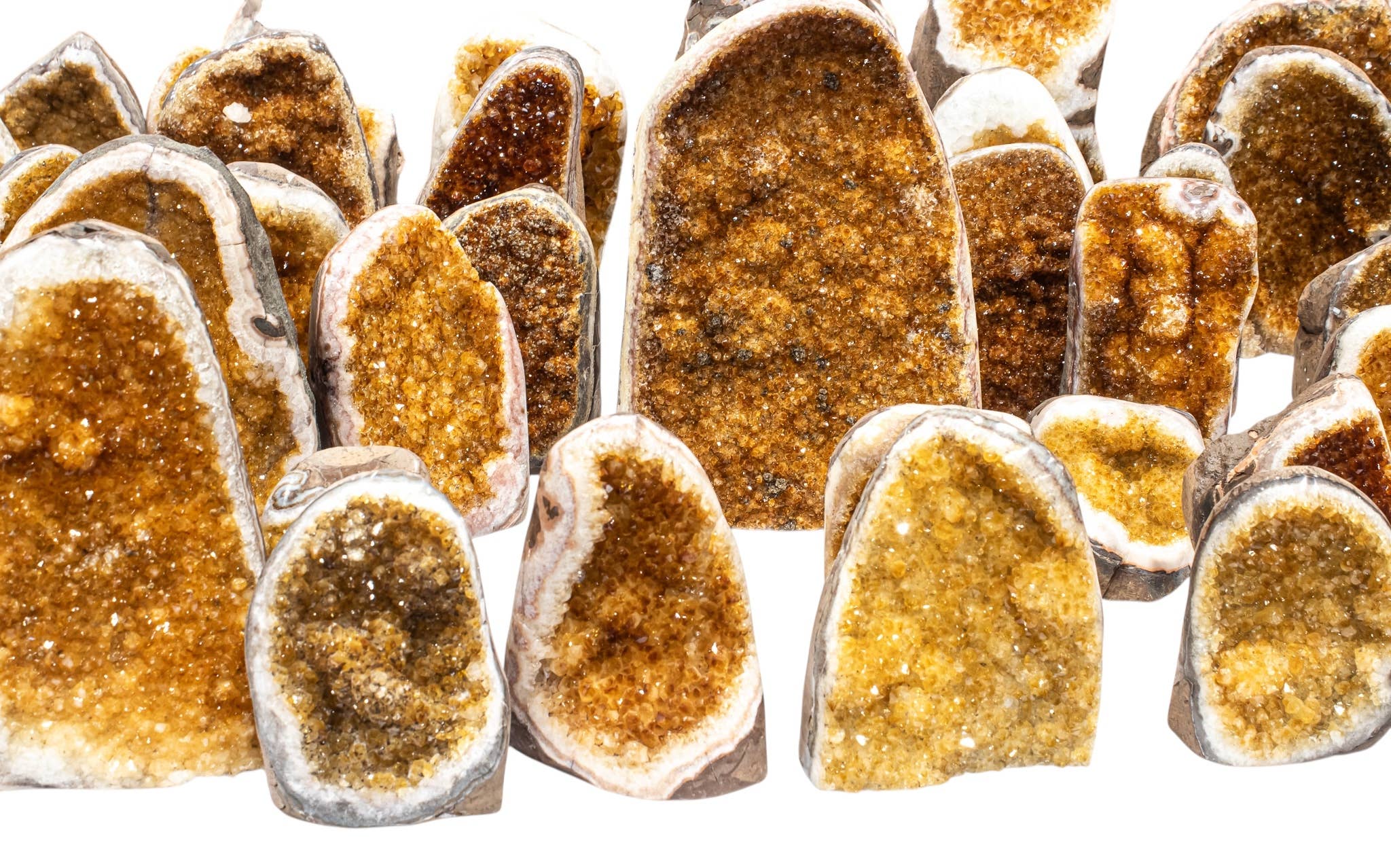 Quasar Gems USA - Wholesale Spiritual Stone/Crystal - Citrine Cut Base Standing1