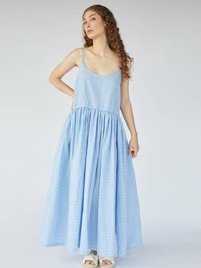 Blue Taurus Dress for wholesale by White Canvas