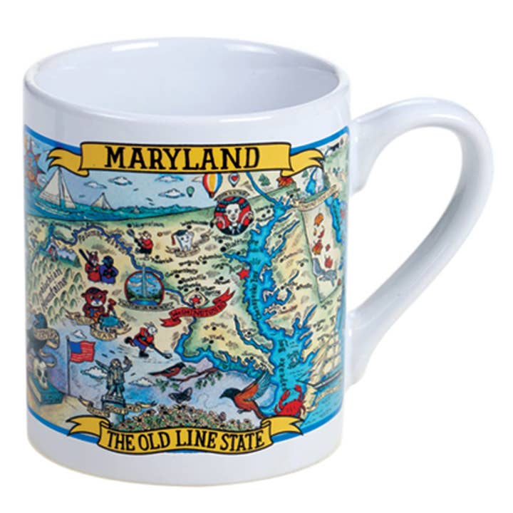 Tasse Jumbo Souvenir de Destinations Maryland pour la vente par Certified International