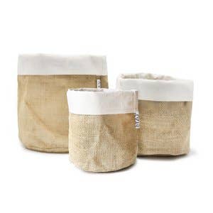 SIZO by Zwartz - Wholesale Storage Bag - Sizo Jute Bags With Linen Edge Waterproof Liner1