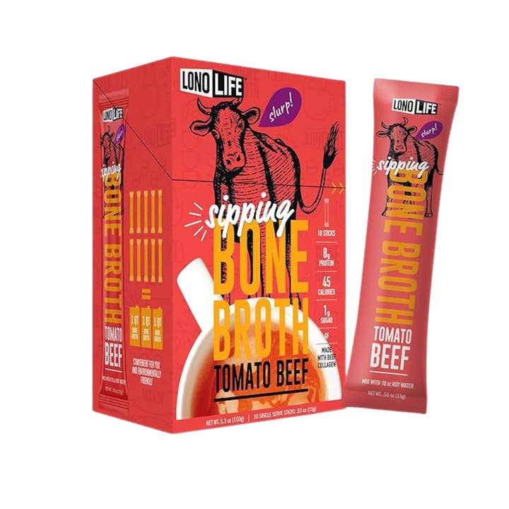 Tomato Beef Bone Broth for wholesale by LonoLife