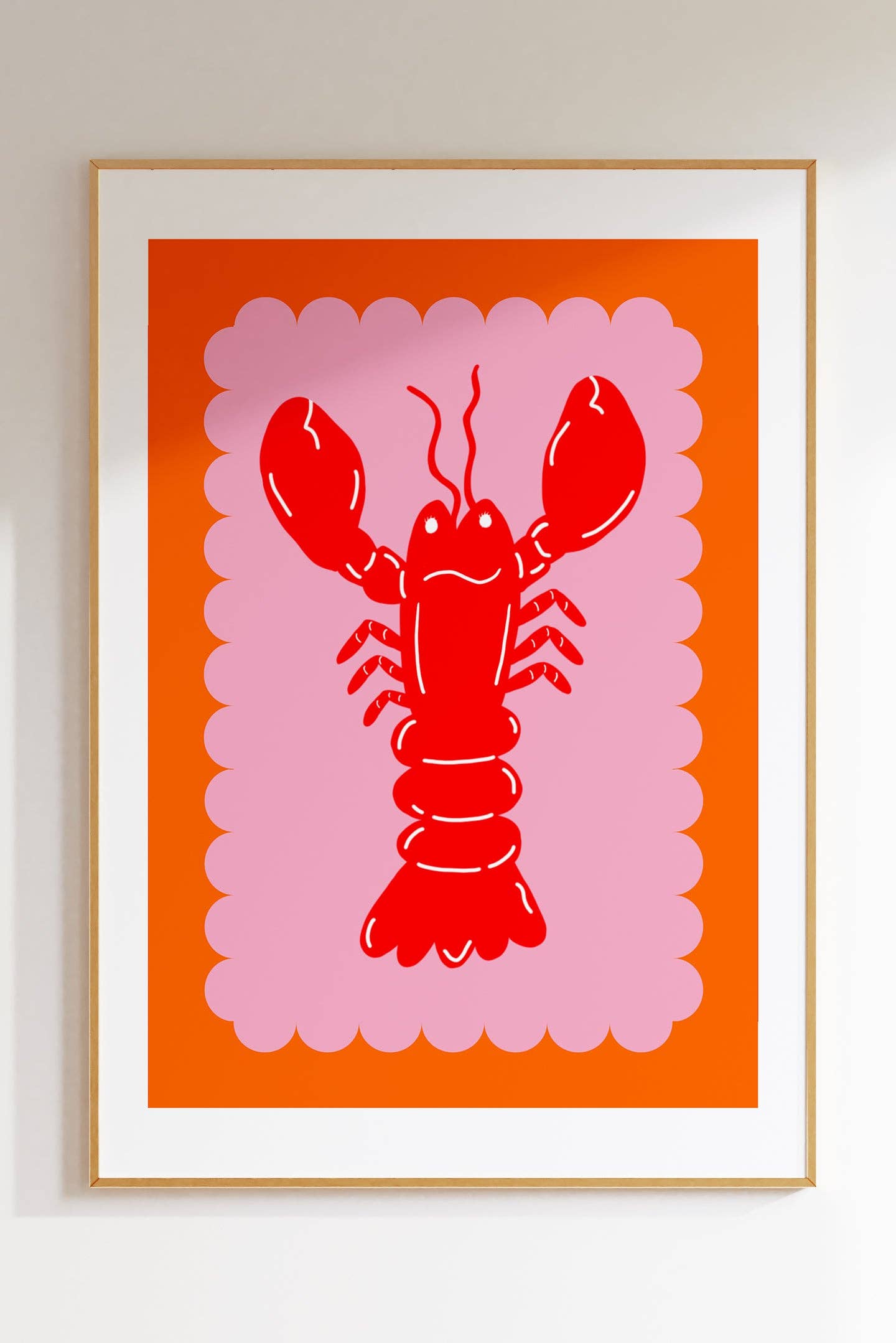 Maddison Ball Creative - Wholesale Art Print - Lobster Scallop (More Colours)0
