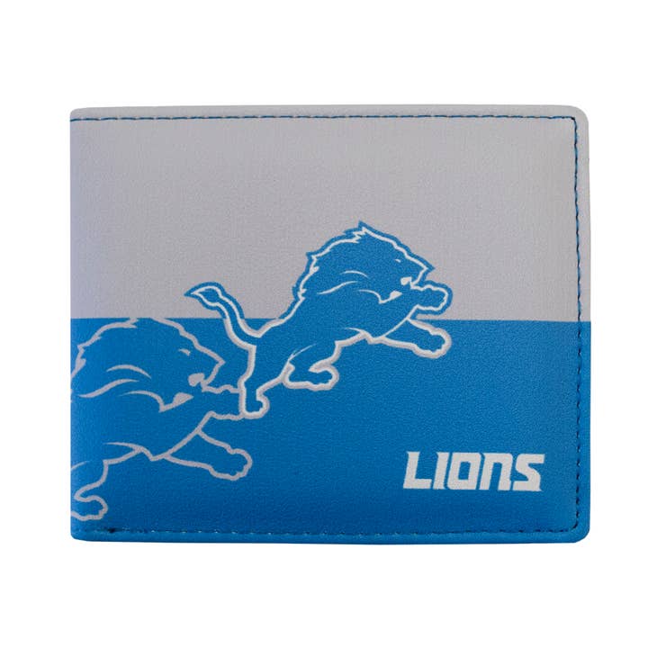 NFL Detroit Lions Bi-Fold Wallet for wholesale by Little Earth Productions
