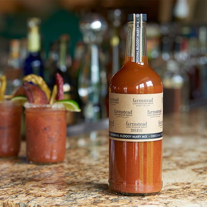 Long Meadow Ranch - Wholesale Cocktail Mix/Syrup - Farmstead Original Bloody Mary Mix - 33.8oz1
