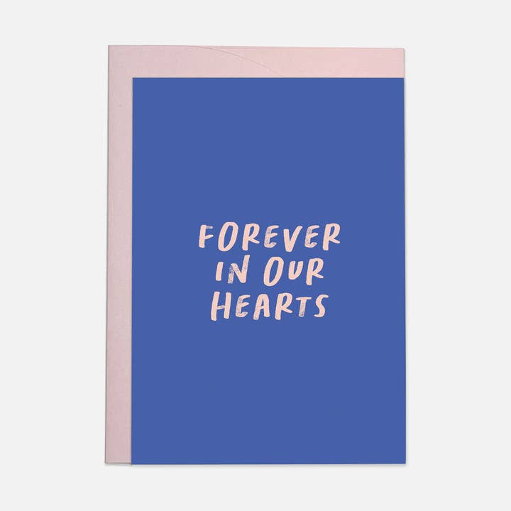 Forever hearts greeting card for wholesale by Kaart Blanche