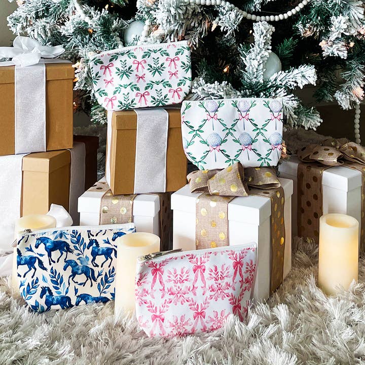 Mini Momo - Vente Trousses de maquillage/cosmétique - Trousse à cosmétiques MakeUp - Jolie trousse de toilette - Équestre8