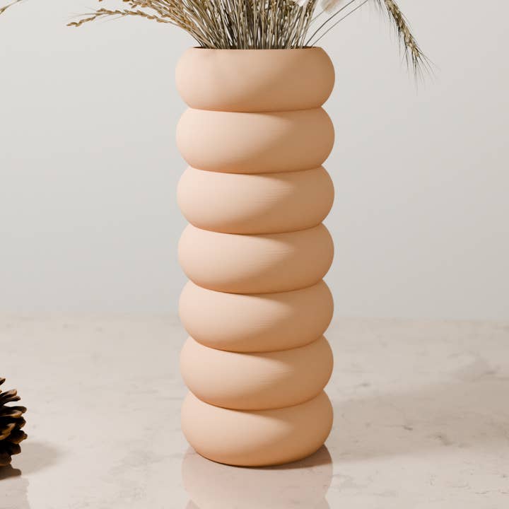 Vase EMPILÉ pour la vente par Modernized Pottery