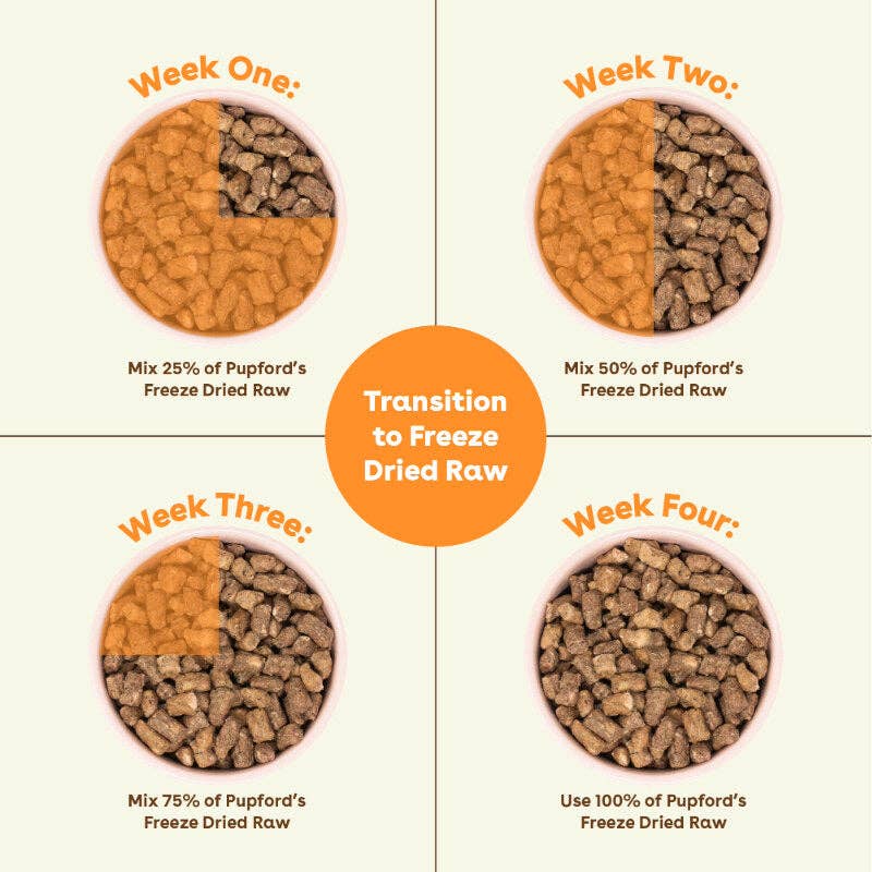 Pupford - Wholesale Pet Food - Dog - Freeze-Dried Raw Dog Food - Chicken Recipe4