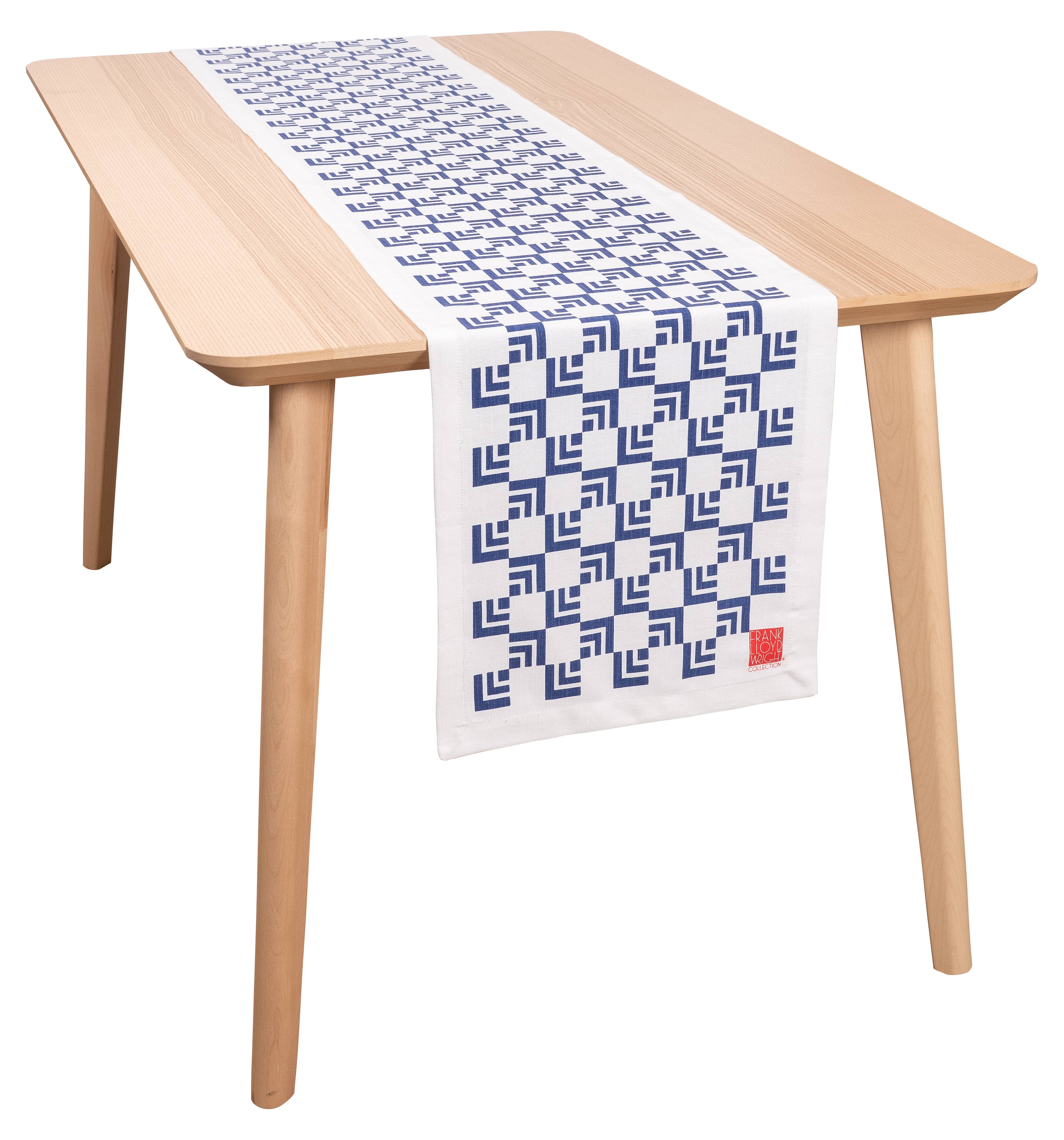 KAF Home – wholesale Löpare – Frank Lloyd Wright - 100% bomullstryckt bordslöpare3