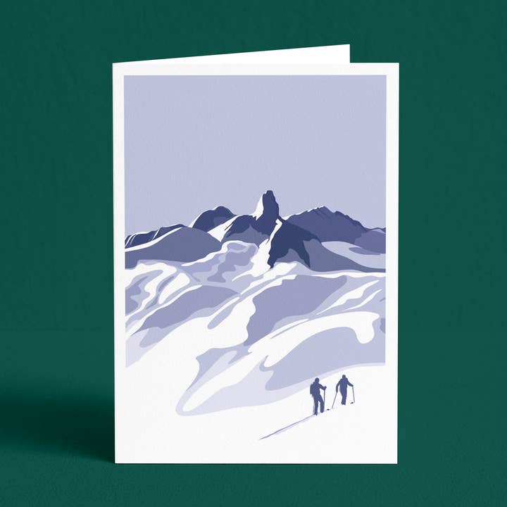 Powderful Season - Canada - Greeting Card for wholesale by Ivivid Design