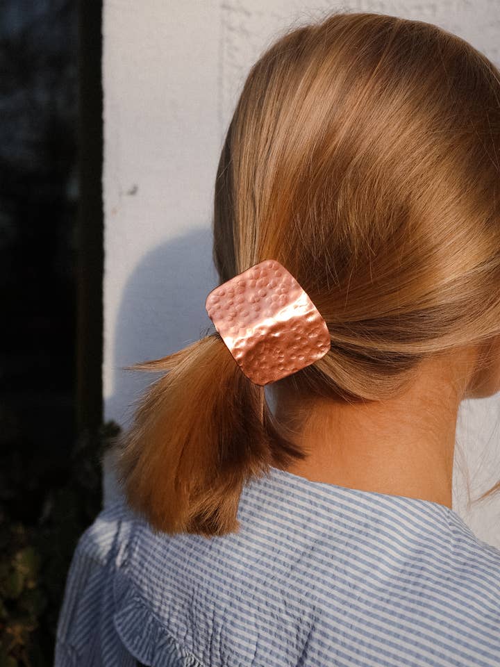 Square Hair Tie for wholesale by Kapelika