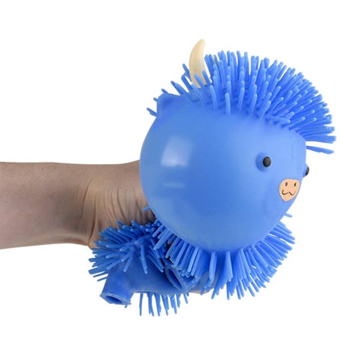 La Luna Bella - Toys - Wholesale Classic Toy - Kids - 5" Highland Cow Puffer-Assorted Colors- LLB Toys
