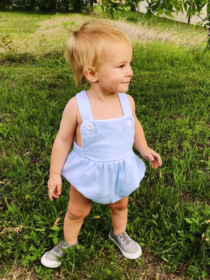 Tuta Unisex Knit - Blu Bambino per la vendita all'ingrosso da parte di Love That Cotton