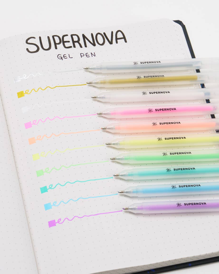 Cognitive Surplus - Wholesale Pen - Supernova Gel Pen Pack (Case of 6)1