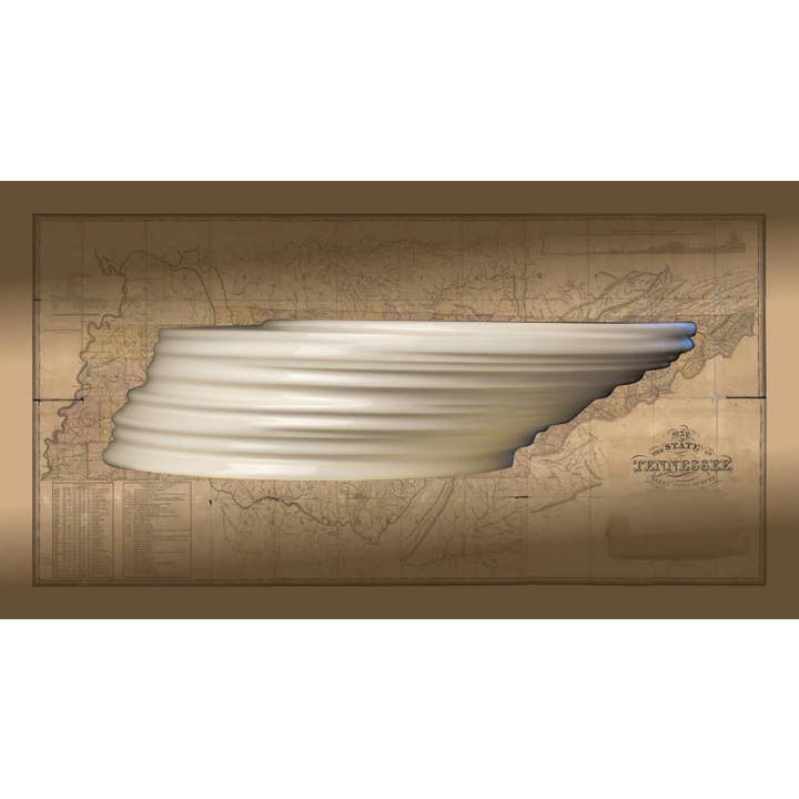 TRR Designs - Wholesale Serve Bowl - Handmade Pottery Ceramic Tennessee Bowl, Serving Dish Tray7