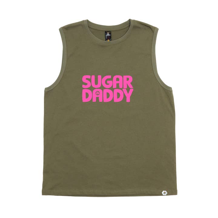 Sugar Daddy Tank for wholesale by Kris Bee Bacon