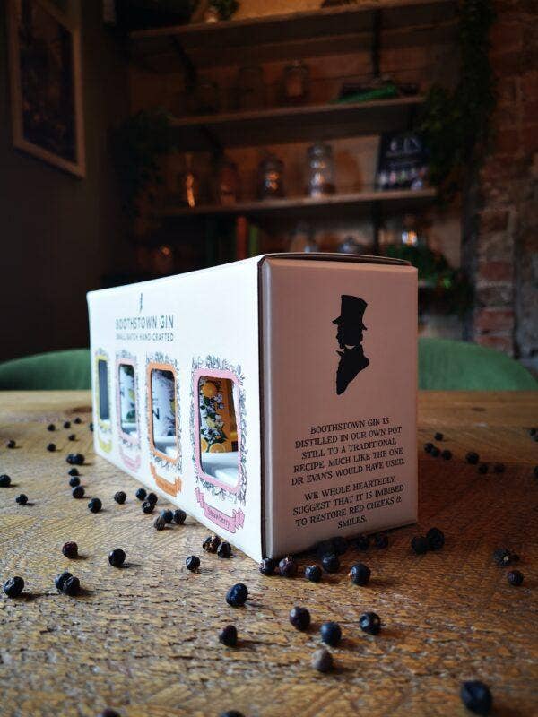 Boothstown Gin – wholesale Gin – BOOTHSTOWN GIN MINIATURE GIN GIFT PACK 4X5CL5