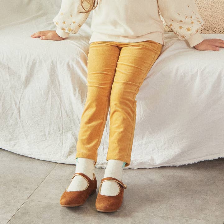 ToTo Heros - Wholesale Pants - Kids - Anna Soft Velvet Skinny Pants