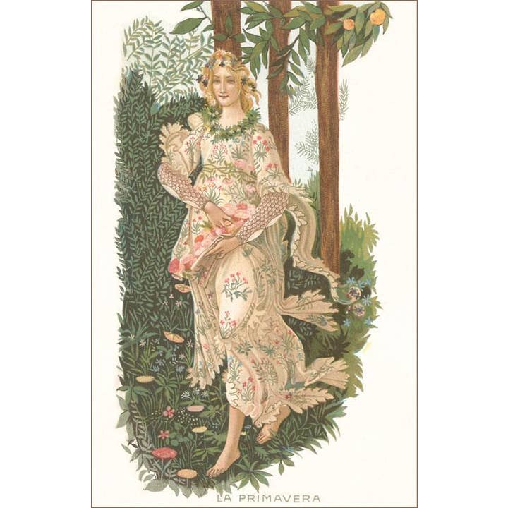 Found Image Press - Vente Aimants - Magnet AT-401 Personnification du Printemps