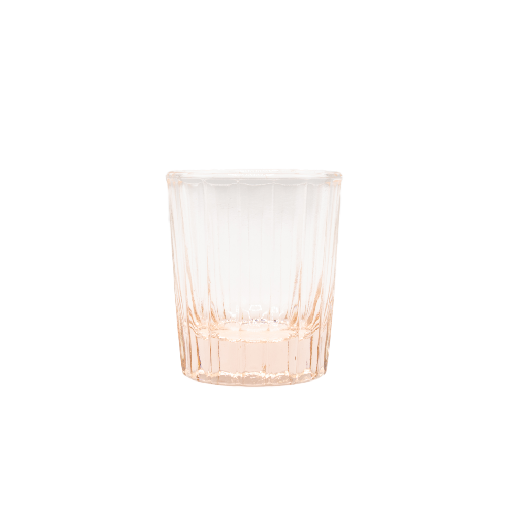 Brût Home and Glassware - Wholesale Cocktail/Liquor Glass - Espresso Glass Reed | 7 CL | blush pink | Espresso cups1