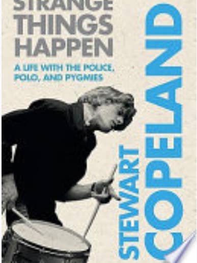 Strange Things Happen Stewart Copeland Book for wholesale by Real Retro
