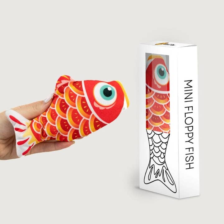 Leo's Paw - Wholesale Pet Toy - Cat - Mini Floppy Fish