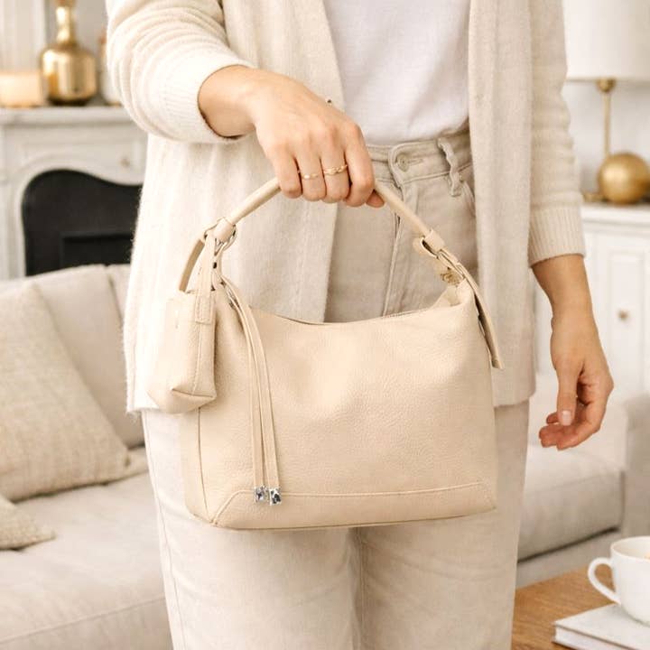 Bolso de mano efecto cuero – Para llevar en la mano o al hombro para venta al por mayor de Reference Mode