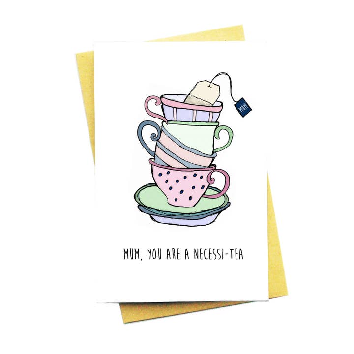 Mor, du er en nødvendig-te lykønskningskort for engroshandel hos Nocturnal Paper