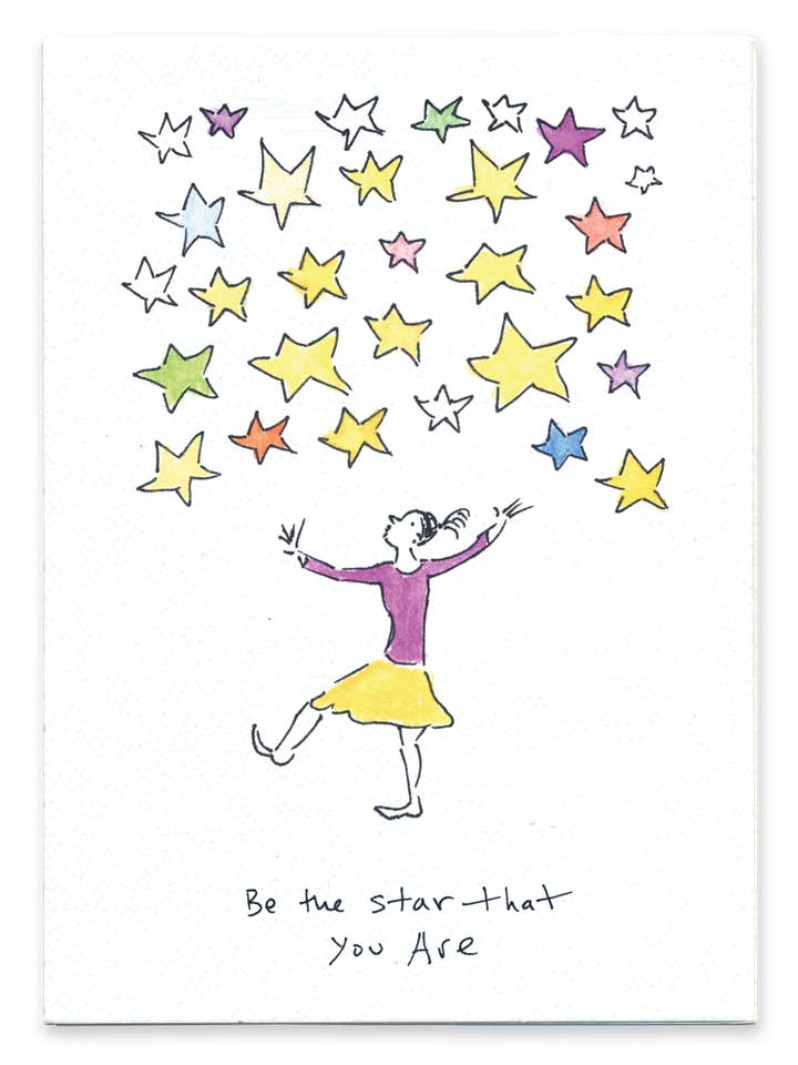 Vær den stjerne, du er for engroshandel hos Rosie’s Wonders Connection Cards