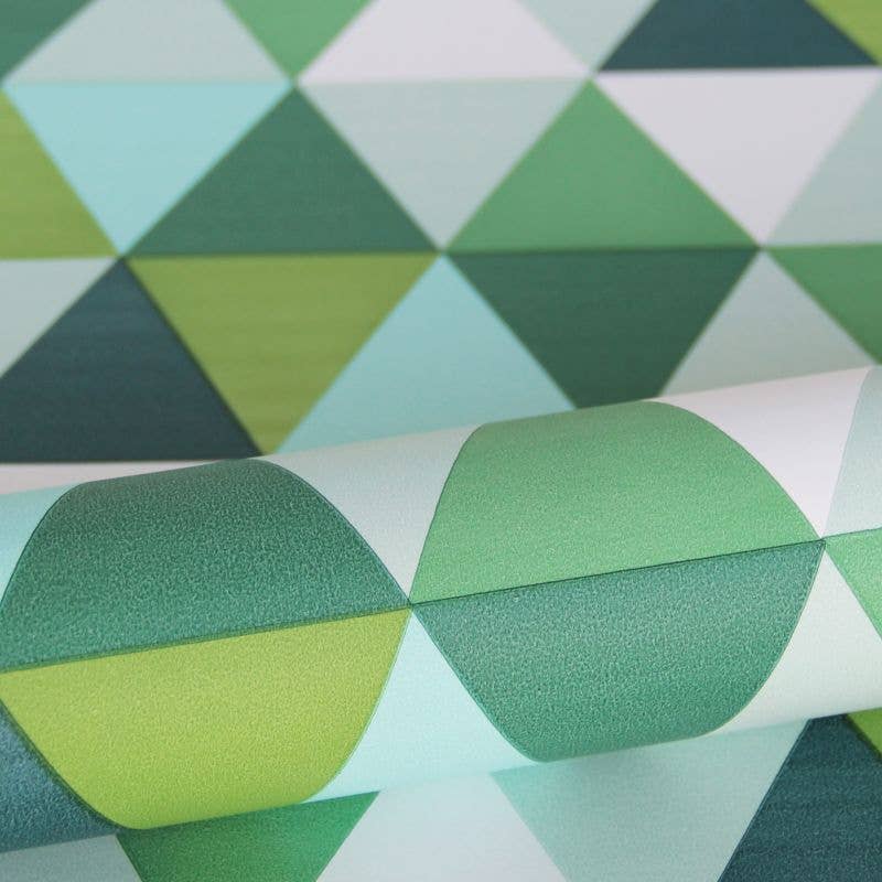 The Design Department b.v. - Wholesale Behangrol - Behang grafische driehoeken22