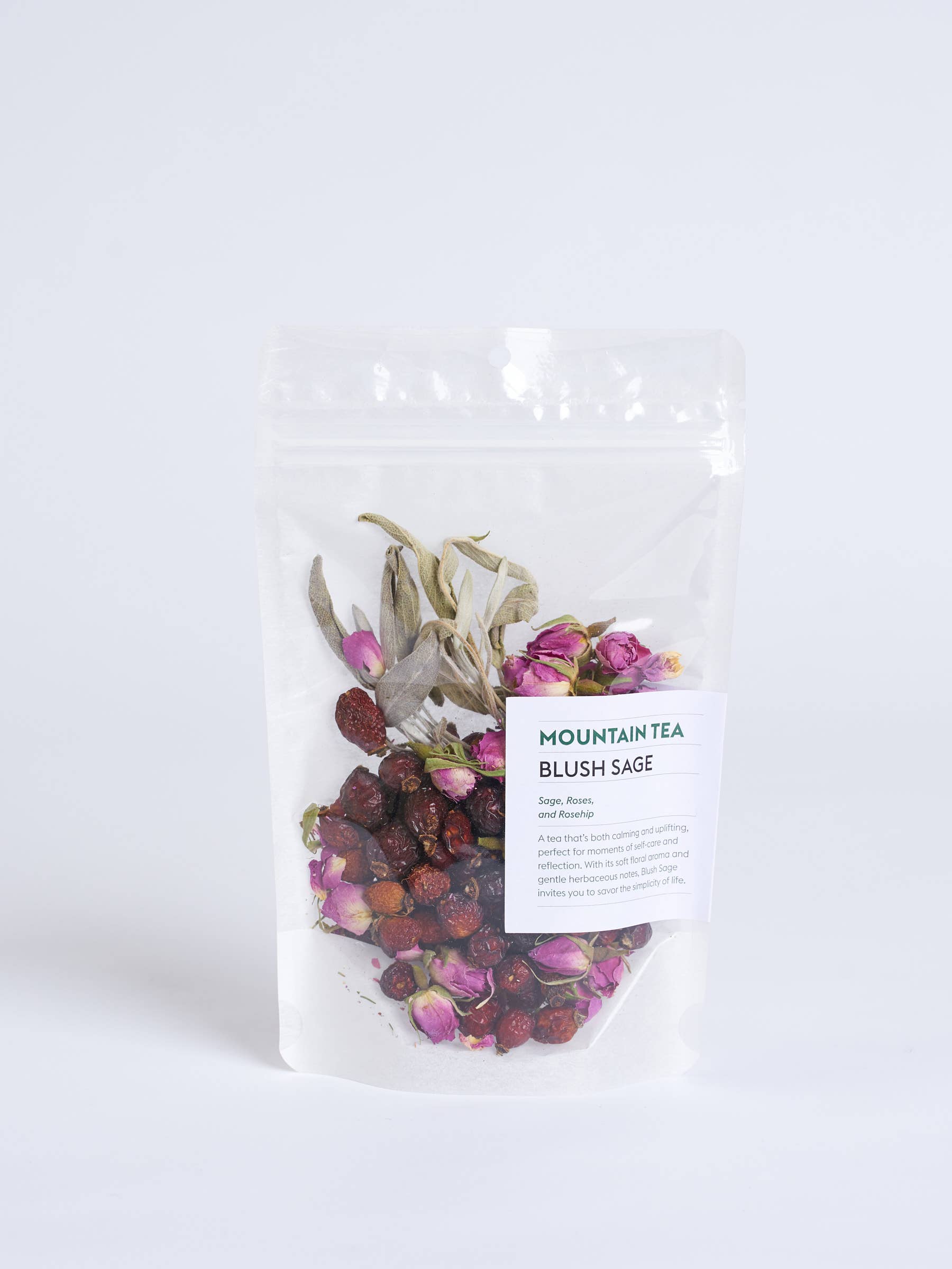 Lemon Poppy TEA – wholesale Löst te – Blush Sage - lugnande örtte med salvia och ros1