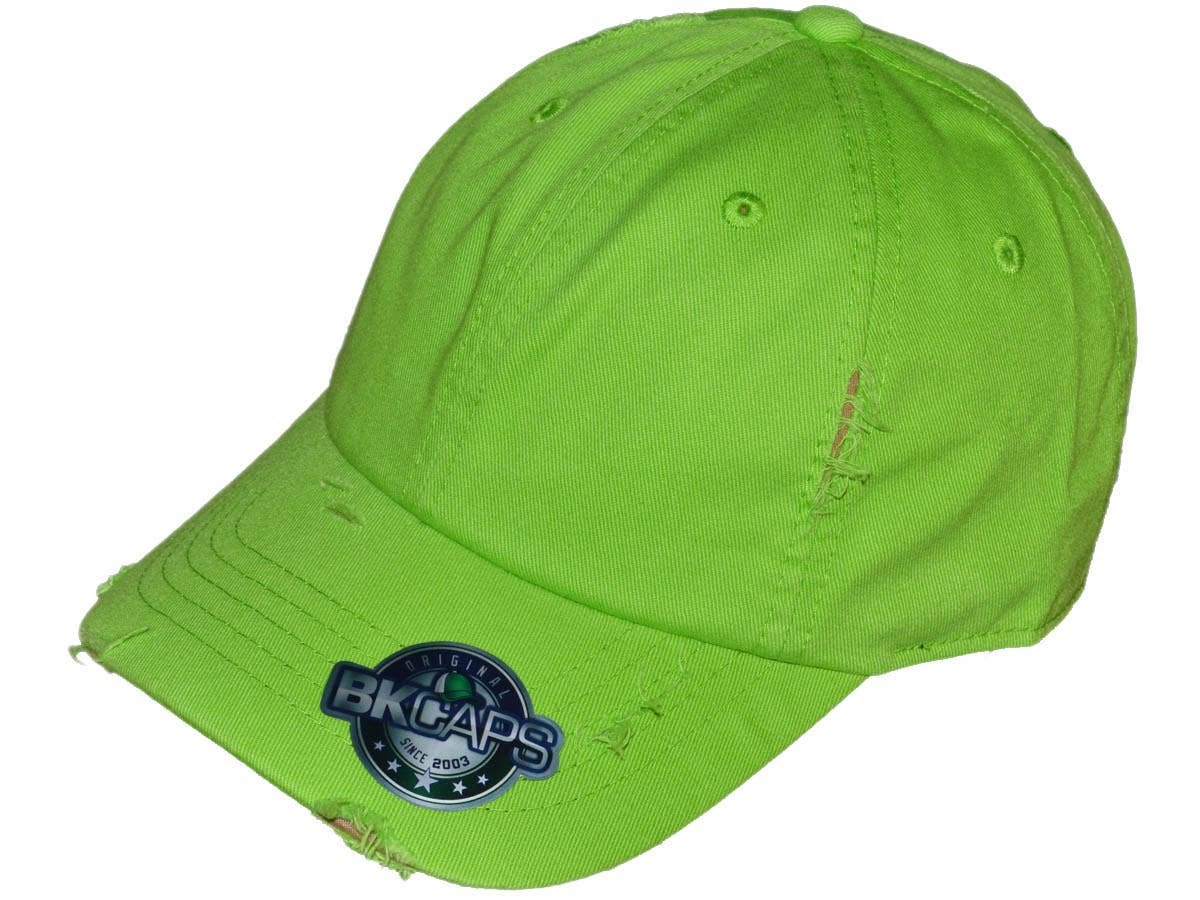 Buck Wholesale - Vendita all'ingrosso Cappellino da baseball - Unisex - Cappello vintage da papà, in cotone di alta qualità, a basso profilo, strappato13