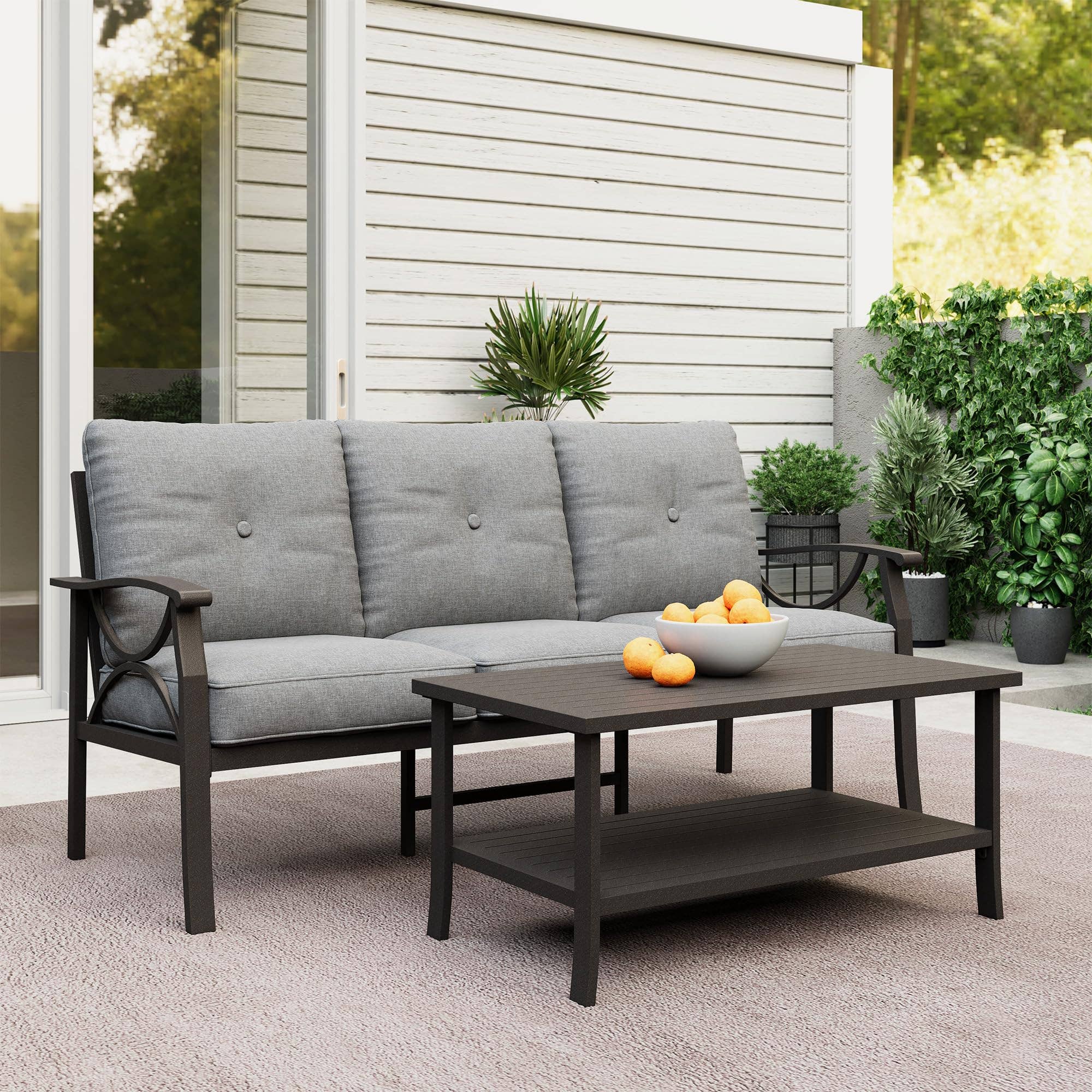 Heynemo - Wholesale Patio Set - Outdoor Patio Furniture Set, 2 Piece Patio Conversation Set17