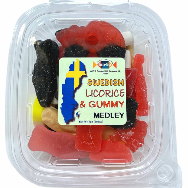 Dulcefina Chocolate and Sweets - Wholesale Gummy - Swedish Licorice & Gummy Mix