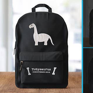Dinosaur Rucksack for wholesale by Glow Galaxy