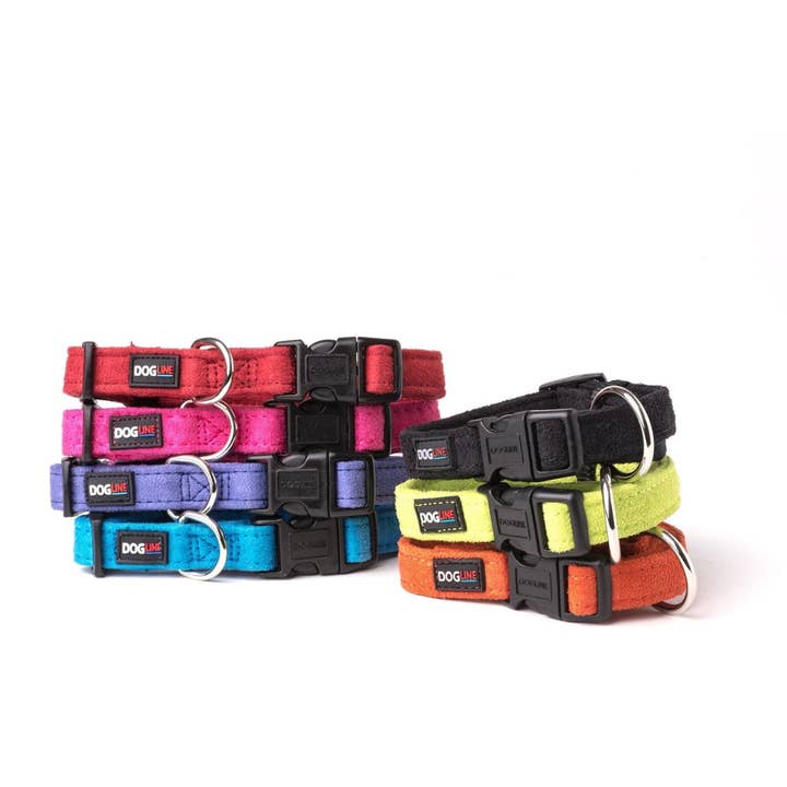 Dogline - Wholesale Pet collar – Dog - Comfort Microfiber Flat Collar10