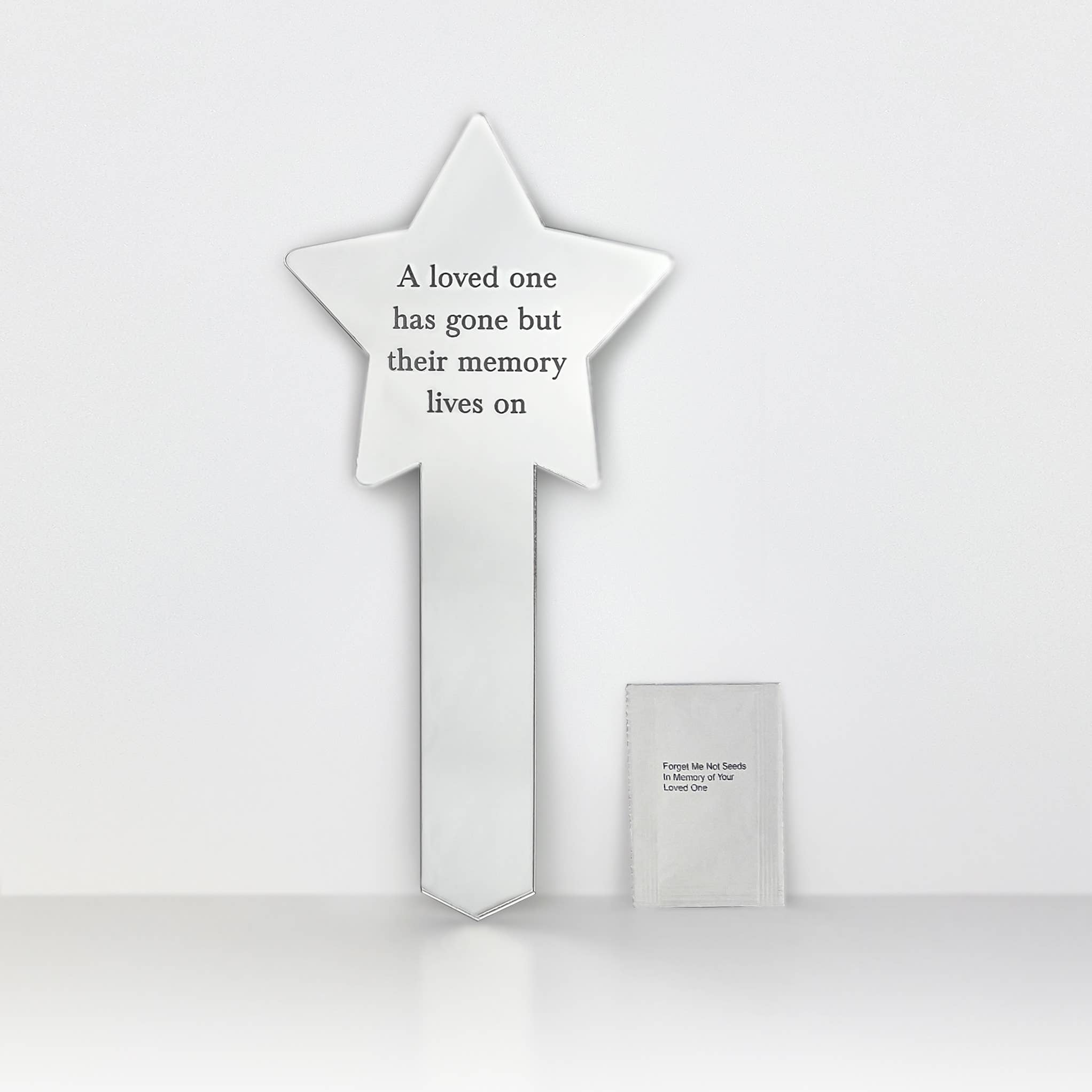 The Lovely Gift Group - Wholesale Plant Seeds - Memorial Star Plant Marker With Forget-Me-Not Seeds2