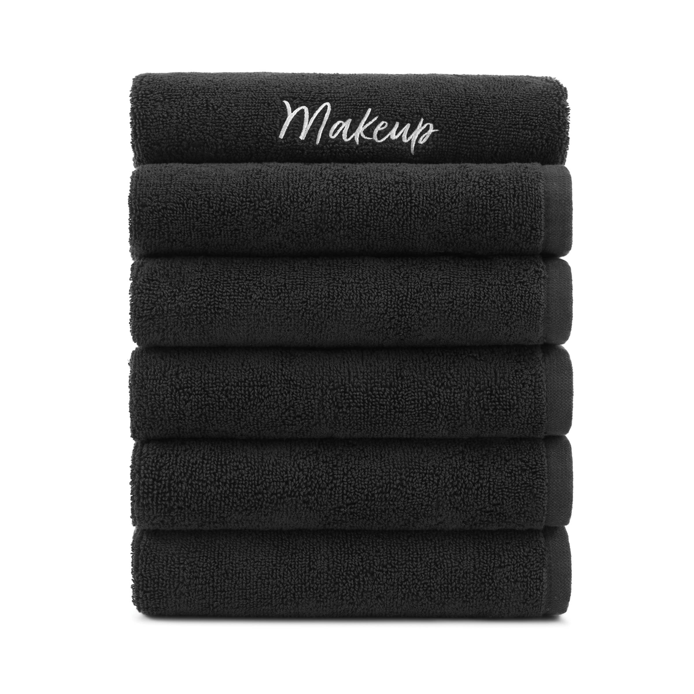 Arkwright Home - Wholesale Makeup Remover - Host & Home Cotton Makeup Removal Towel (6 Pack) Embroidered6