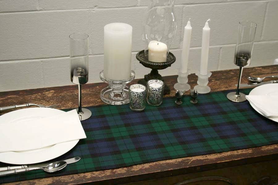 Rennie & Rose - Wholesale Table Runner - Tartan Plaid Hamilton Table Runner1