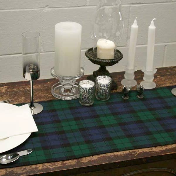 Rennie & Rose - Wholesale Table Runner - Tartan Plaid Hamilton Table Runner1