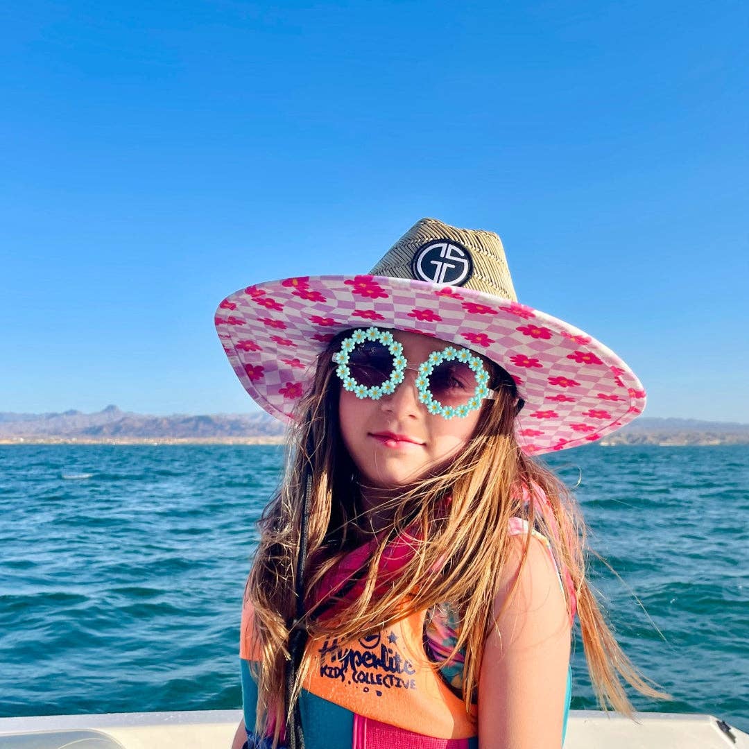 GROM SQUAD - Wholesale Kids Hat - Kids - GS Flower Power Lifeguard Hat3