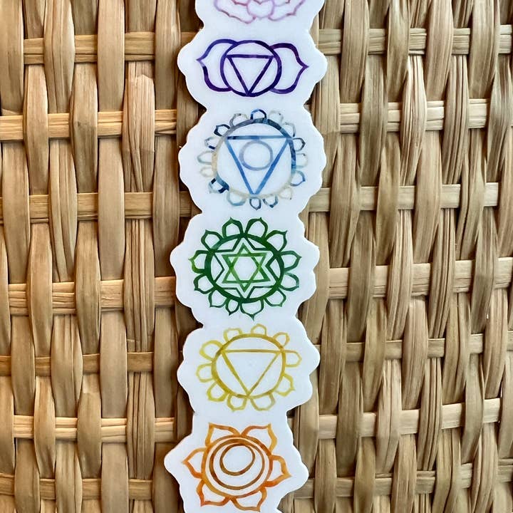 Bramble Schell Studio – wholesale Sticker – Chakras Sticker2