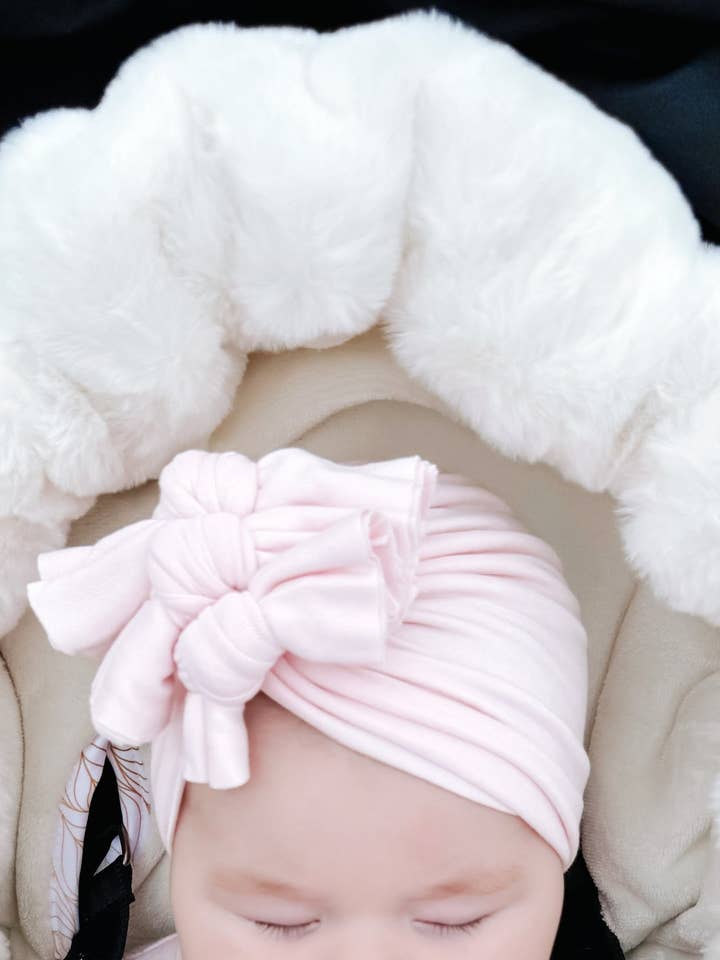 White Faux Fur - baby luno Nordic Footmuff Pram Liner for wholesale by baby luno