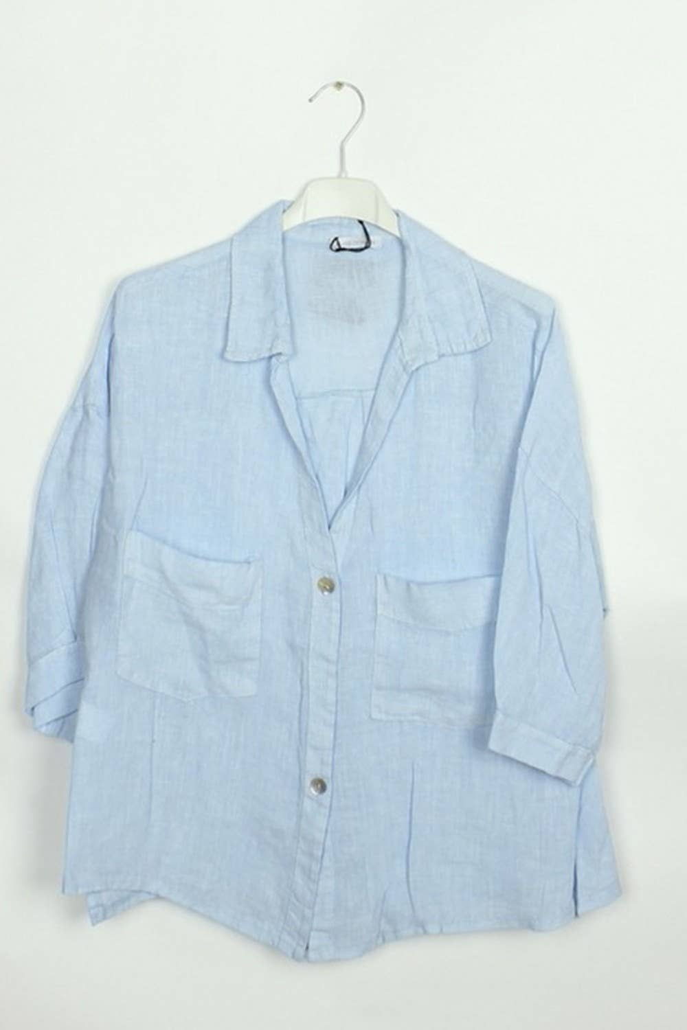 LÉA & LUC - Wholesale Button Down Shirt - Women's - 100% linen shirt REF.20174/514