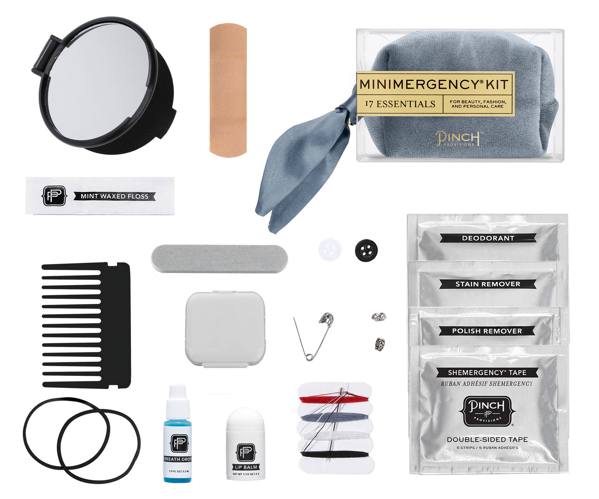 Pinch Provisions - Wholesale First Aid Kit - Velvet Scarf Minimergency Kit25