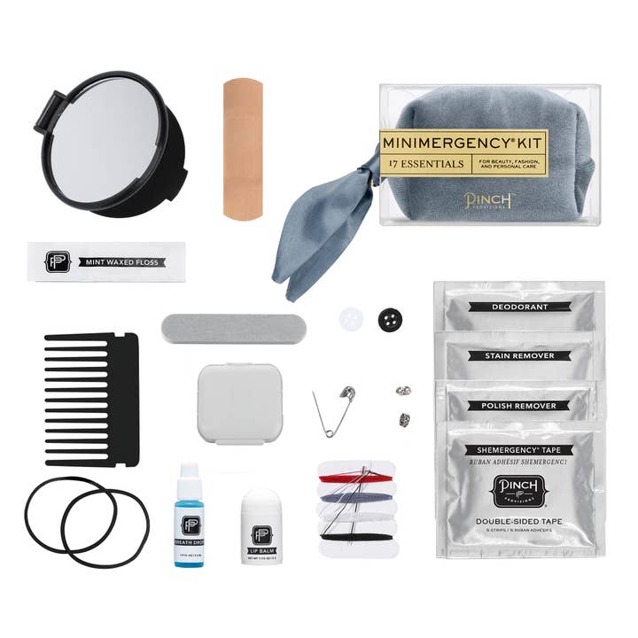 Pinch Provisions - Vente Pochette – femme - Kit de Minimergency Foulard en velours25