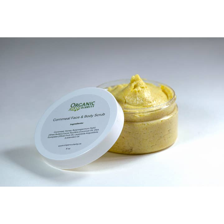 Maïsmeel Gezichts- en Lichaamscrub voor wholesale door Organic Clarity