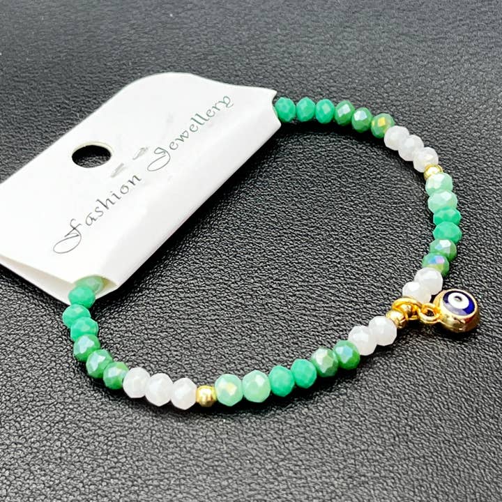 Loli - Wholesale Charm/dangle bracelet - Crystal Bracelet | Evil Eye Charm Gift | 8 Color Options21