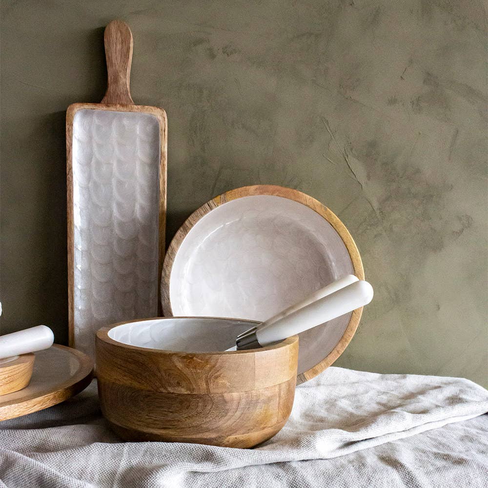 EARTHWARE - Wholesale Bowl - Mango wood bowl Megan L2