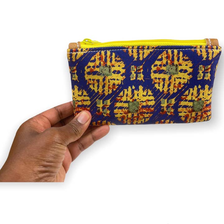 Assorted Fabric Printed Cosmetics Zipper Bag for wholesale by Neci LoveHarmon